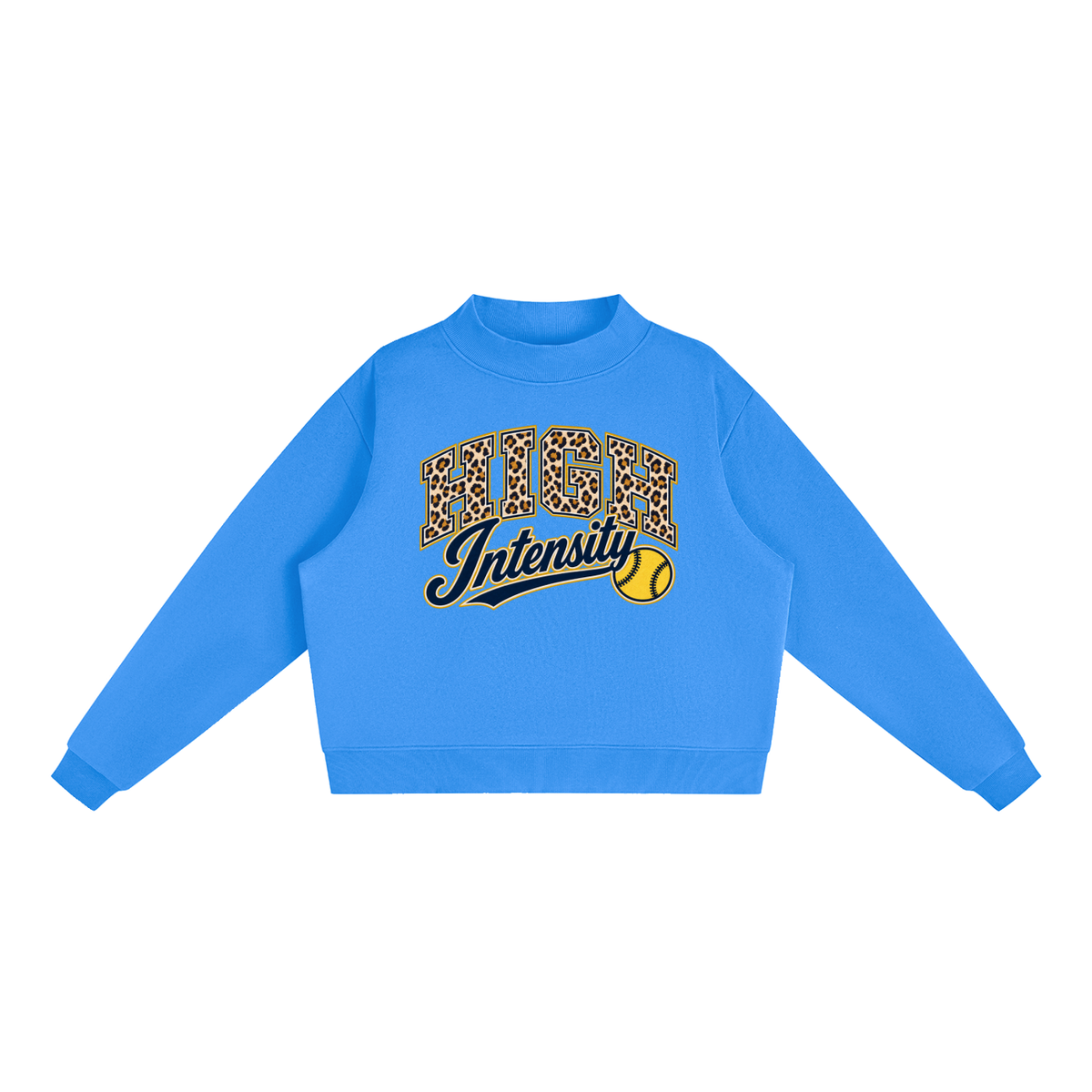HI Cheetah Mockneck