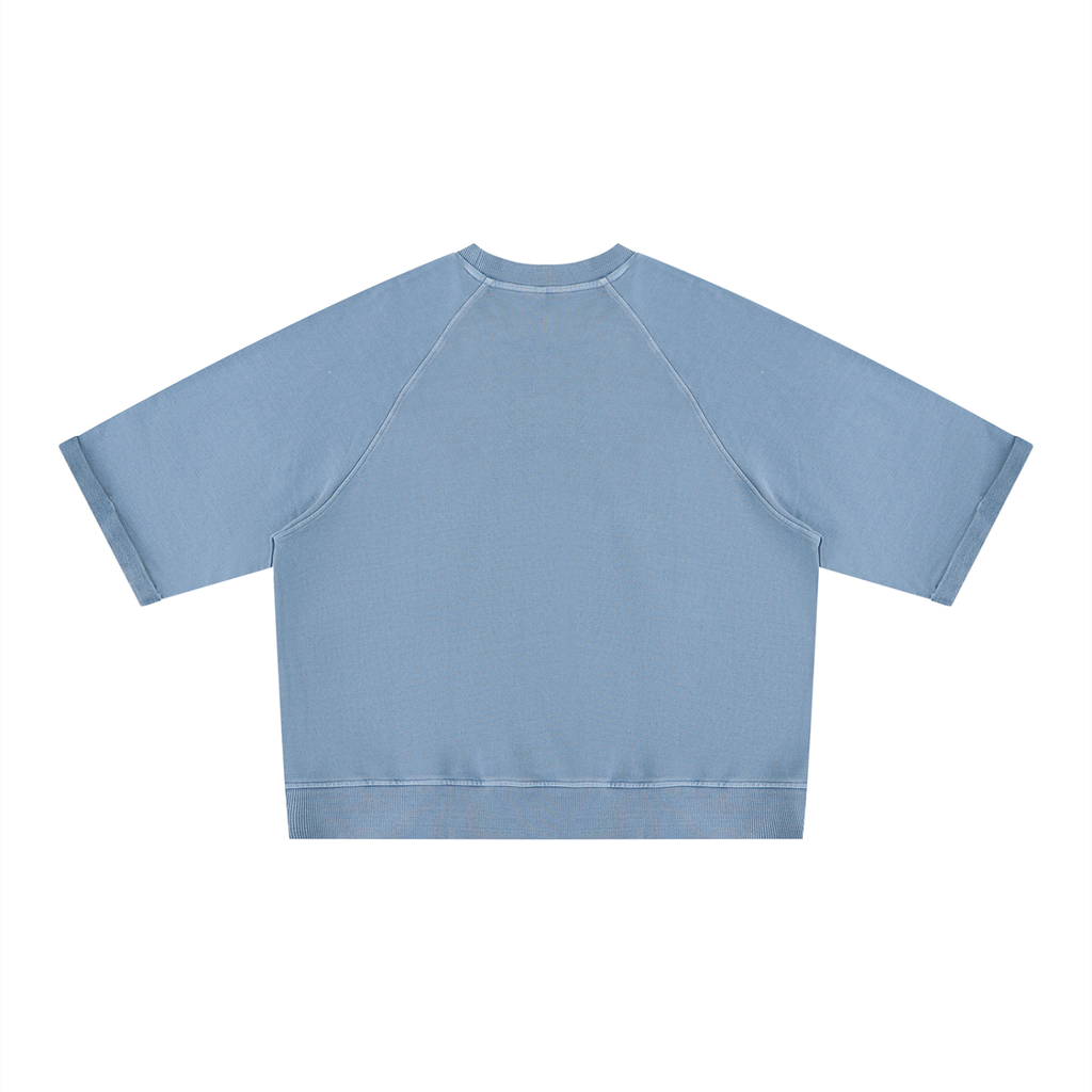 Jesus Loves You Boxy Short Sleeve Sweatshirt