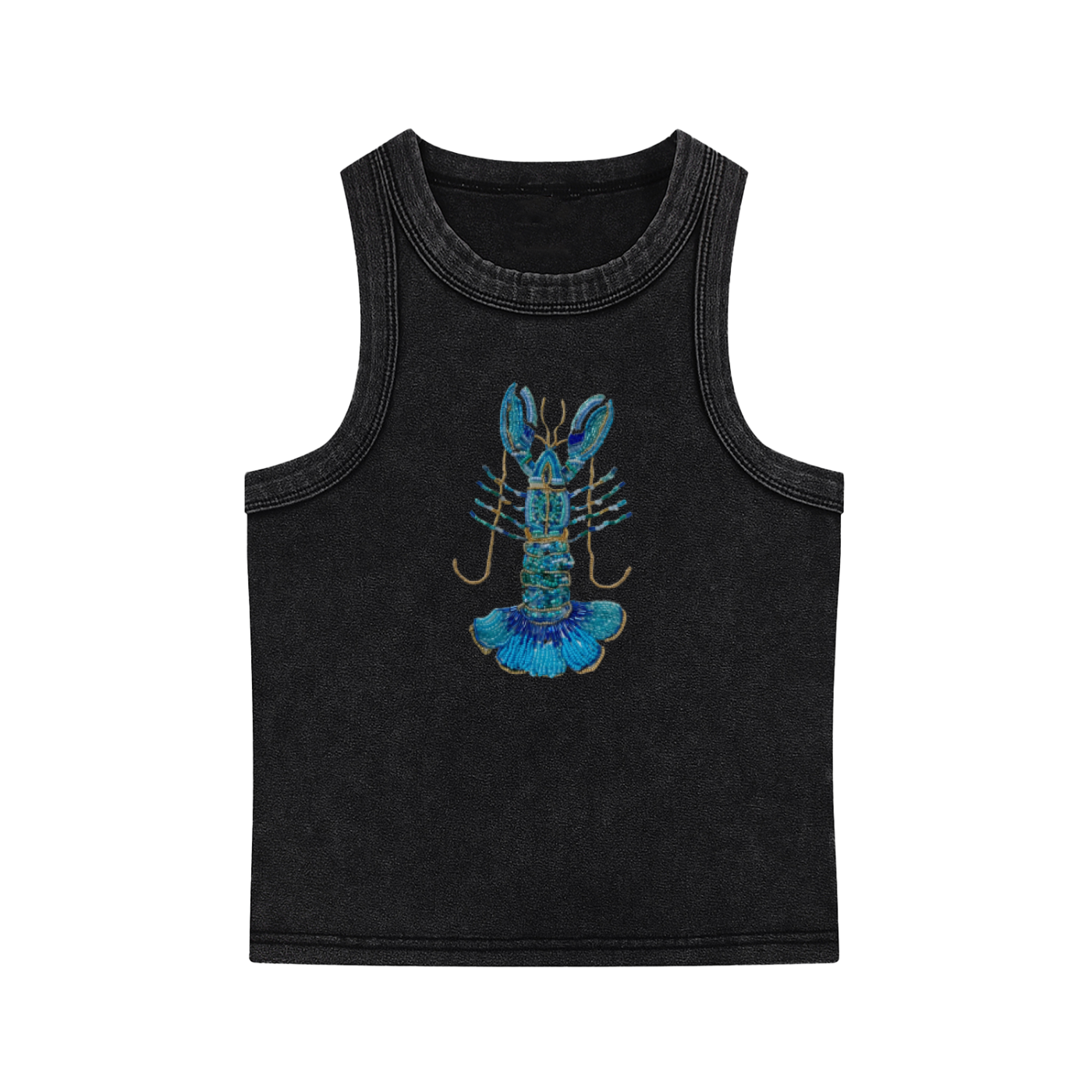 Rhinestone Lobster Tank