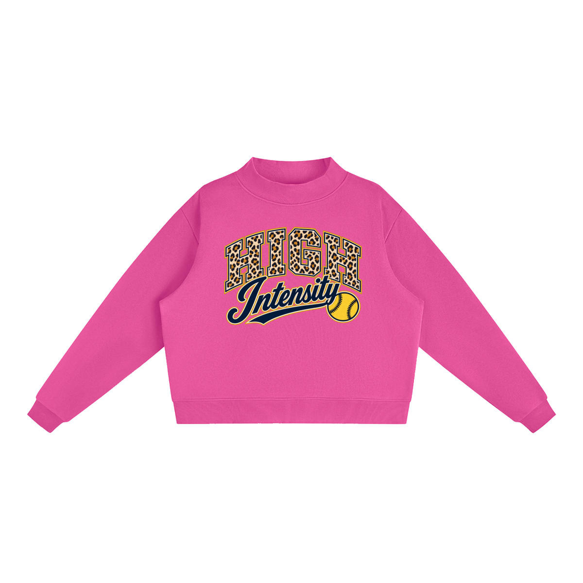 HI Cheetah Mockneck