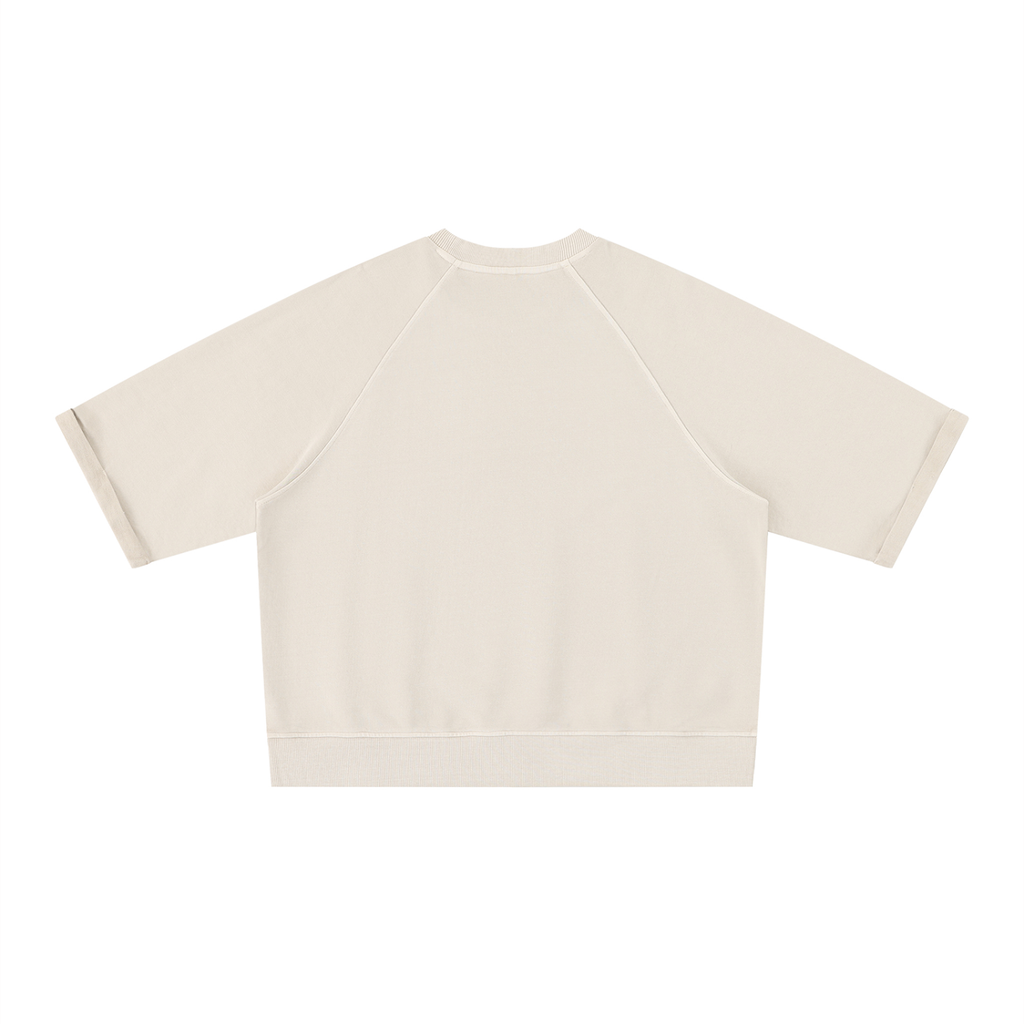 Jesus Loves You Boxy Short Sleeve Sweatshirt