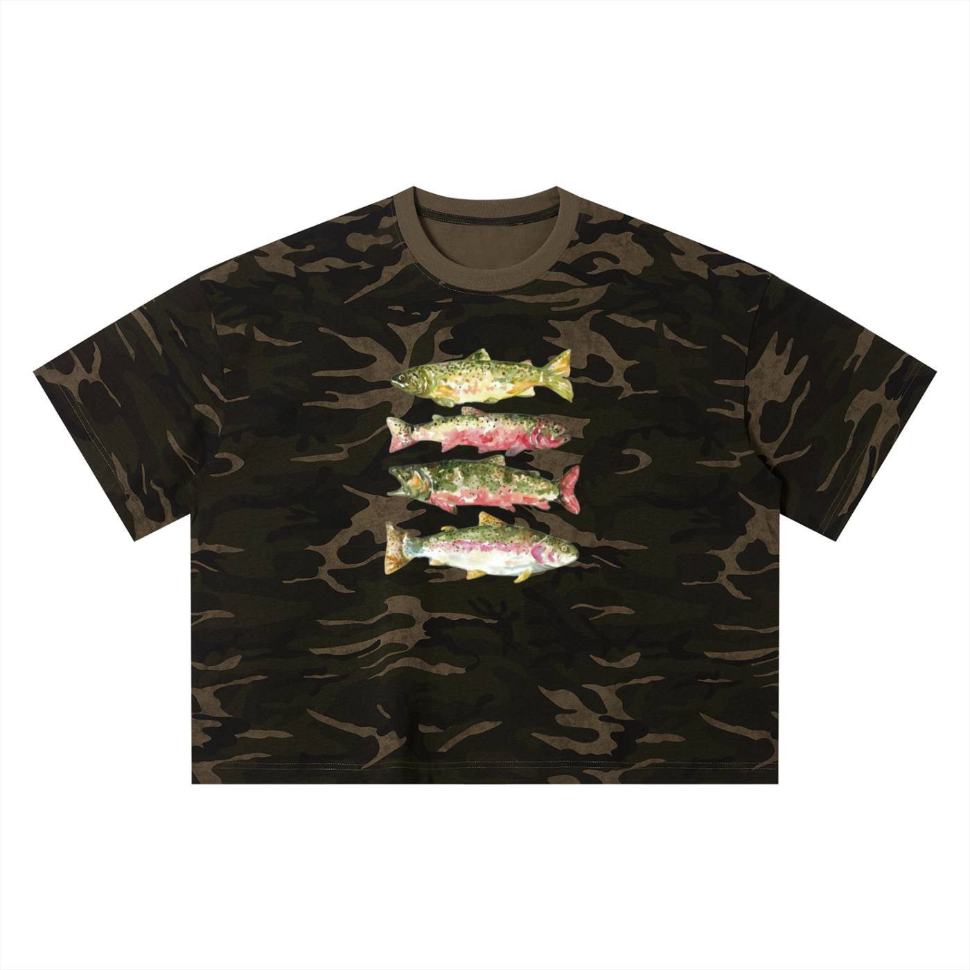 Backwoods Fish Boxy Tee