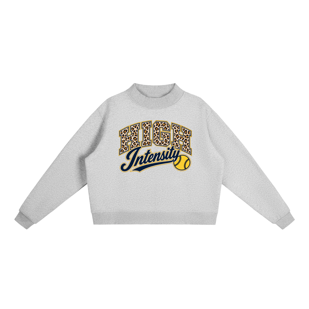 HI Cheetah Mockneck