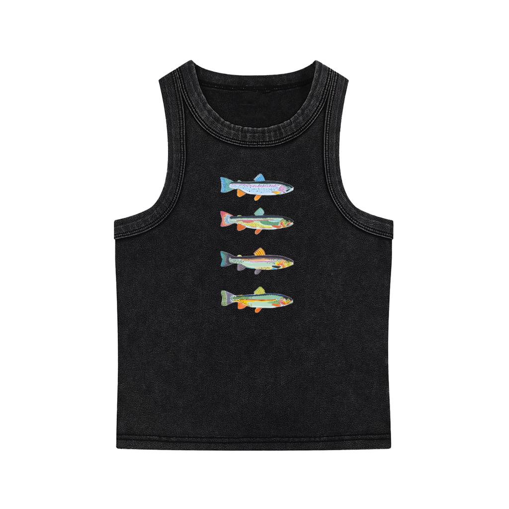 Neon Tide Tank