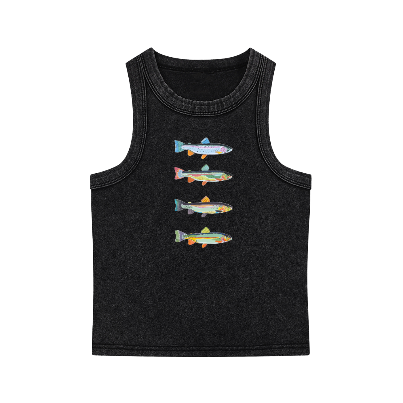 Neon Tide Tank