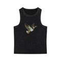 Faux Rhinestone Mallard Tank