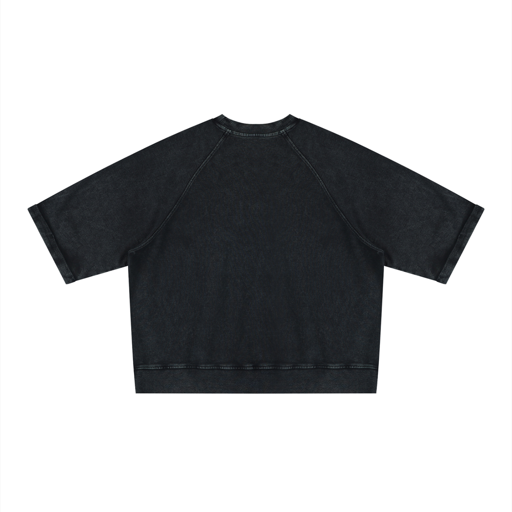 Jesus Loves You Boxy Short Sleeve Sweatshirt