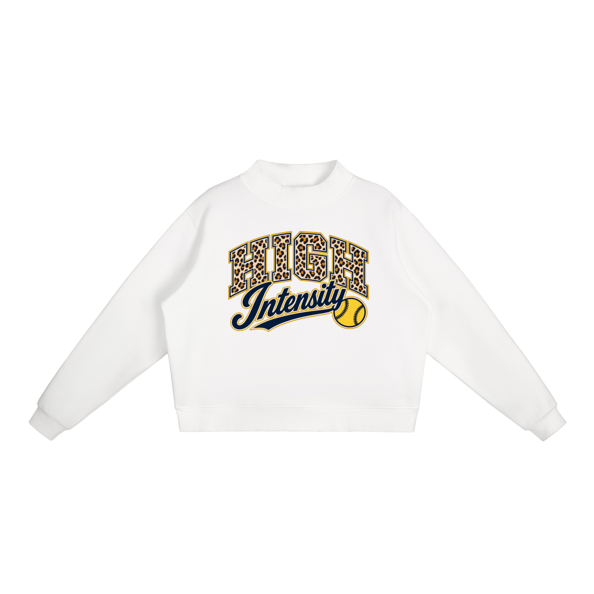 HI Cheetah Mockneck