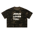 Jesus Loves You Boxy T-Shirt