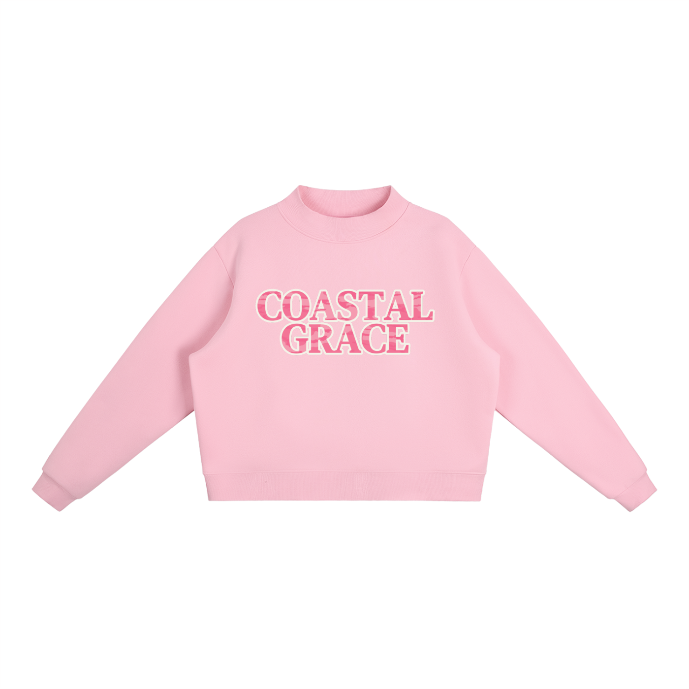 Pretty in Camo-Pink Mock
