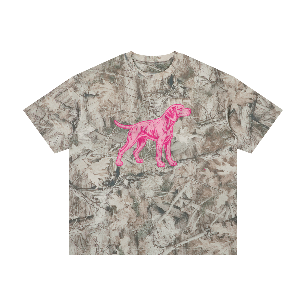 Bird Dog Camo Oversized T-Shirt