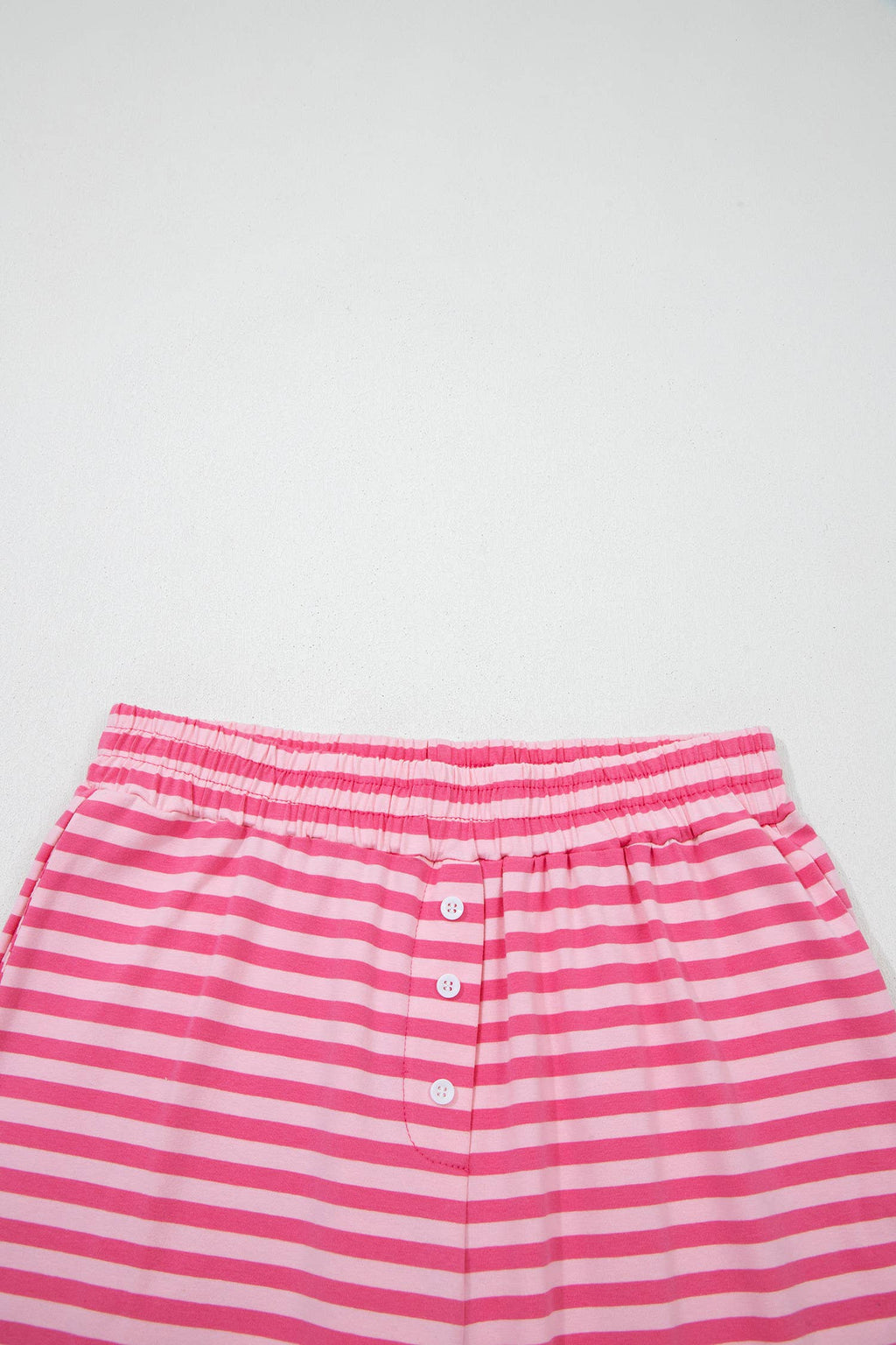 Pink Palms Lounge Set