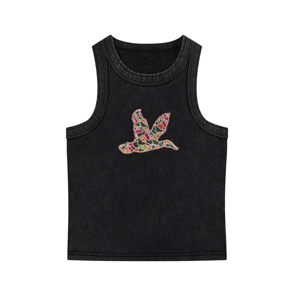Pink Flyway Faux Rhinestone Tank