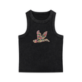 Pink Flyway Faux Rhinestone Tank