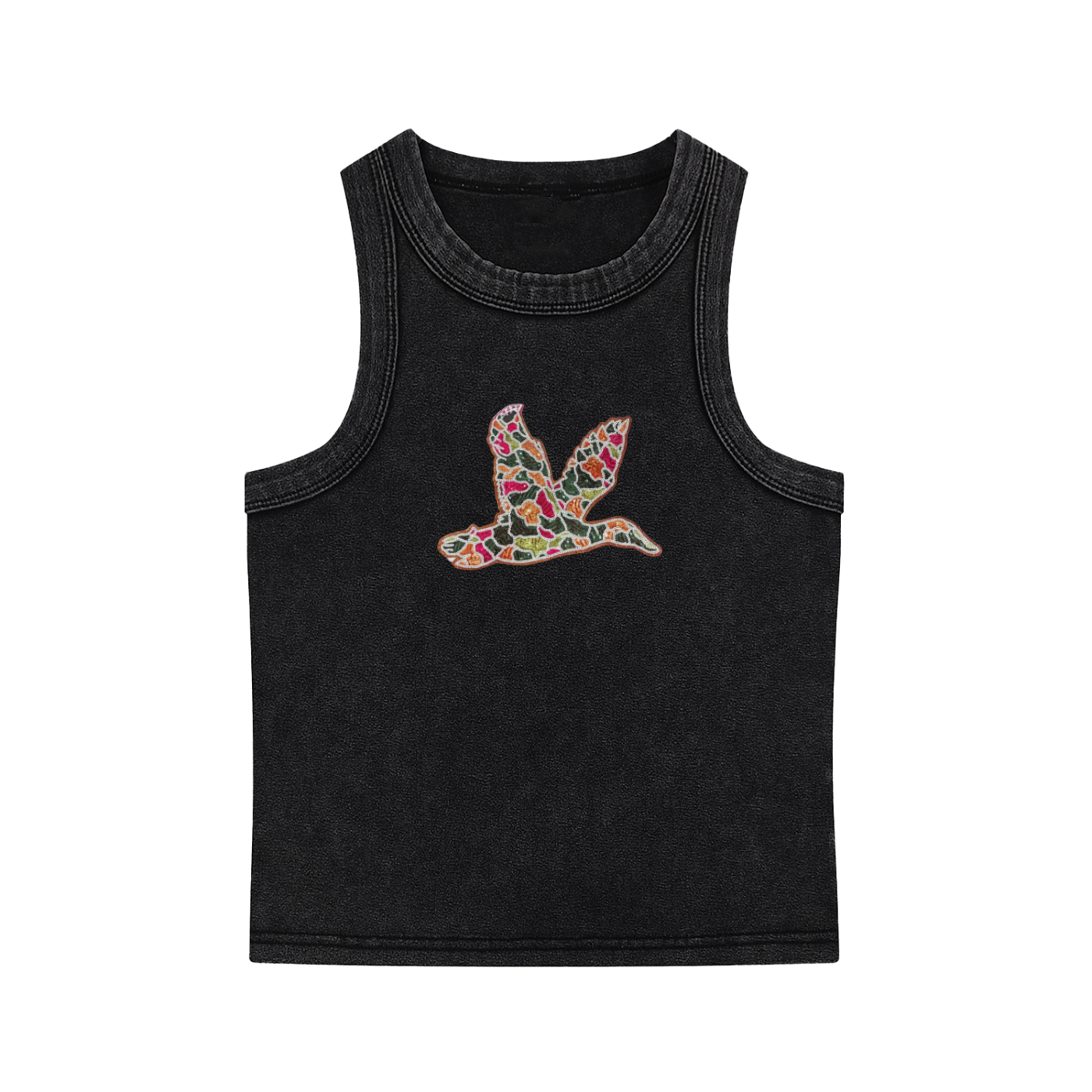 Pink Flyway Faux Rhinestone Tank